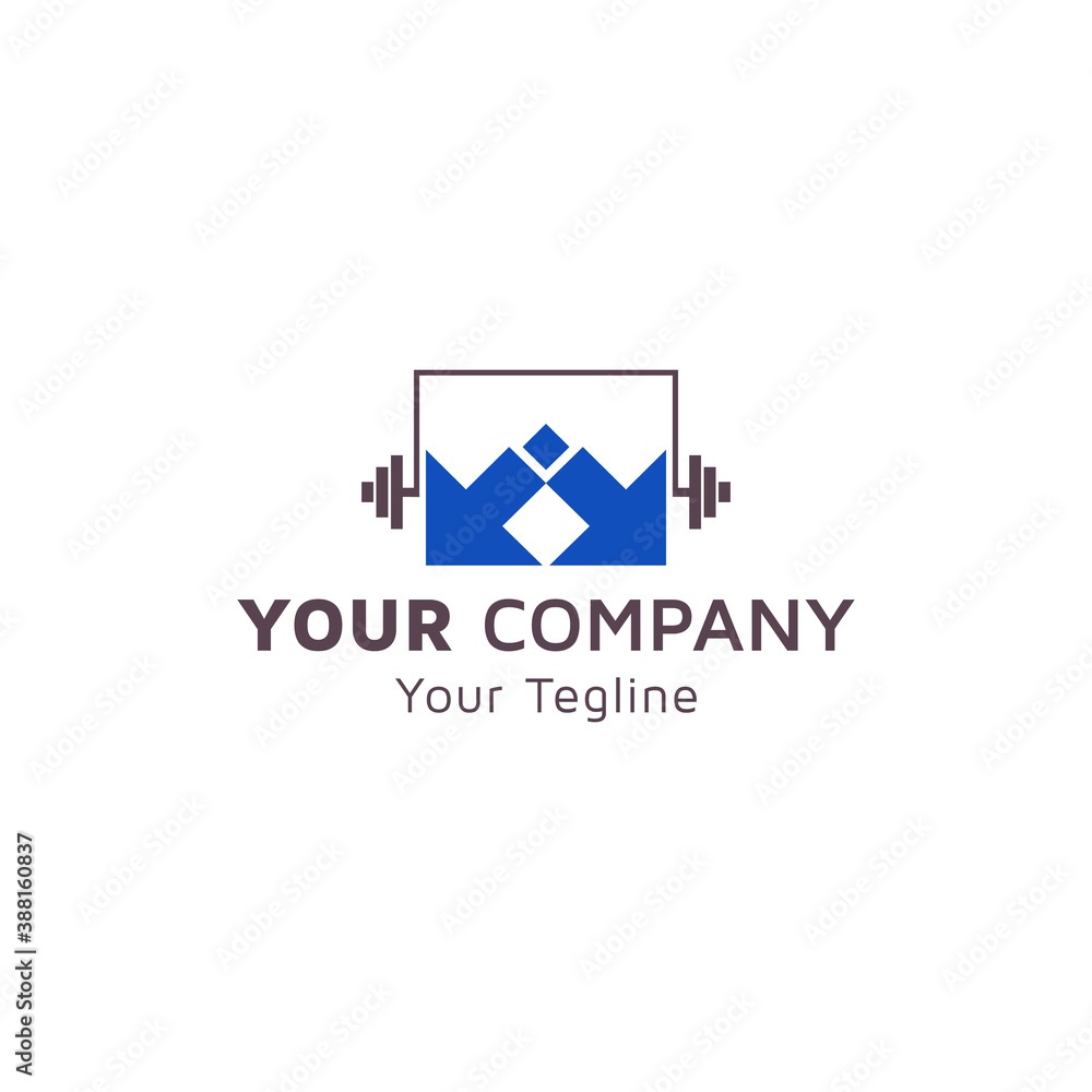 Alphabet M with arrow icon, physical fitness business logo, dumbbell image, Physical Fitness logo icon, green gradient color, company vector design Alphabet M with arrow icon, physical fitness business logo, dumbbell image, Physical Fitness logo icon, green gradient color, company vector design