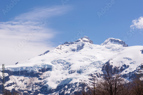 Landscapes of the Nahuel Huapi National Park, San Carlos de Bariloche, Argentina. Mount Tronador. © buenaventura13
