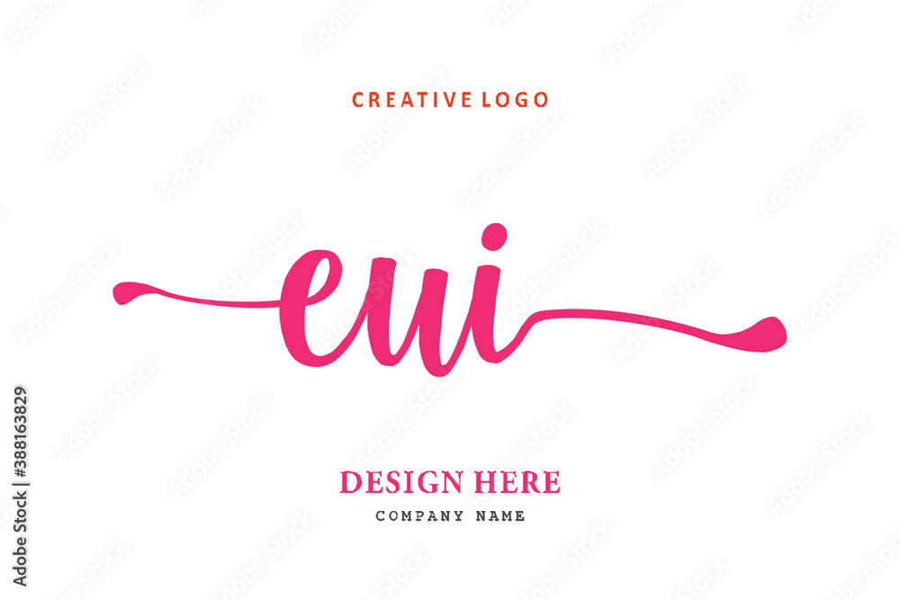 EUI lettering logo is simple, easy to understand and authoritative EUI lettering logo is simple, easy to understand and authoritative