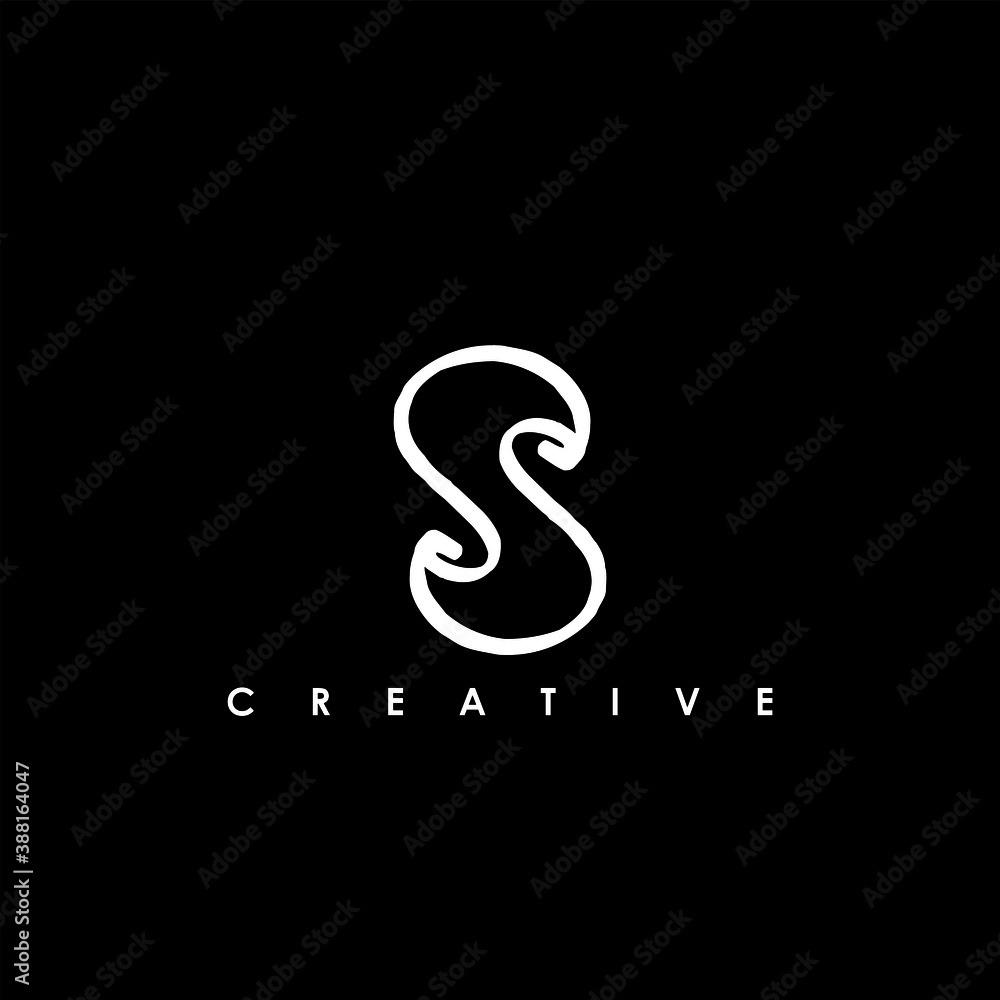S Letter Initial Logo Design Template Vector Illustration S Letter Initial Logo Design Template Vector Illustration