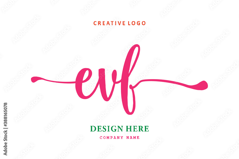 EVF lettering logo is simple, easy to understand and authoritative EVF lettering logo is simple, easy to understand and authoritative