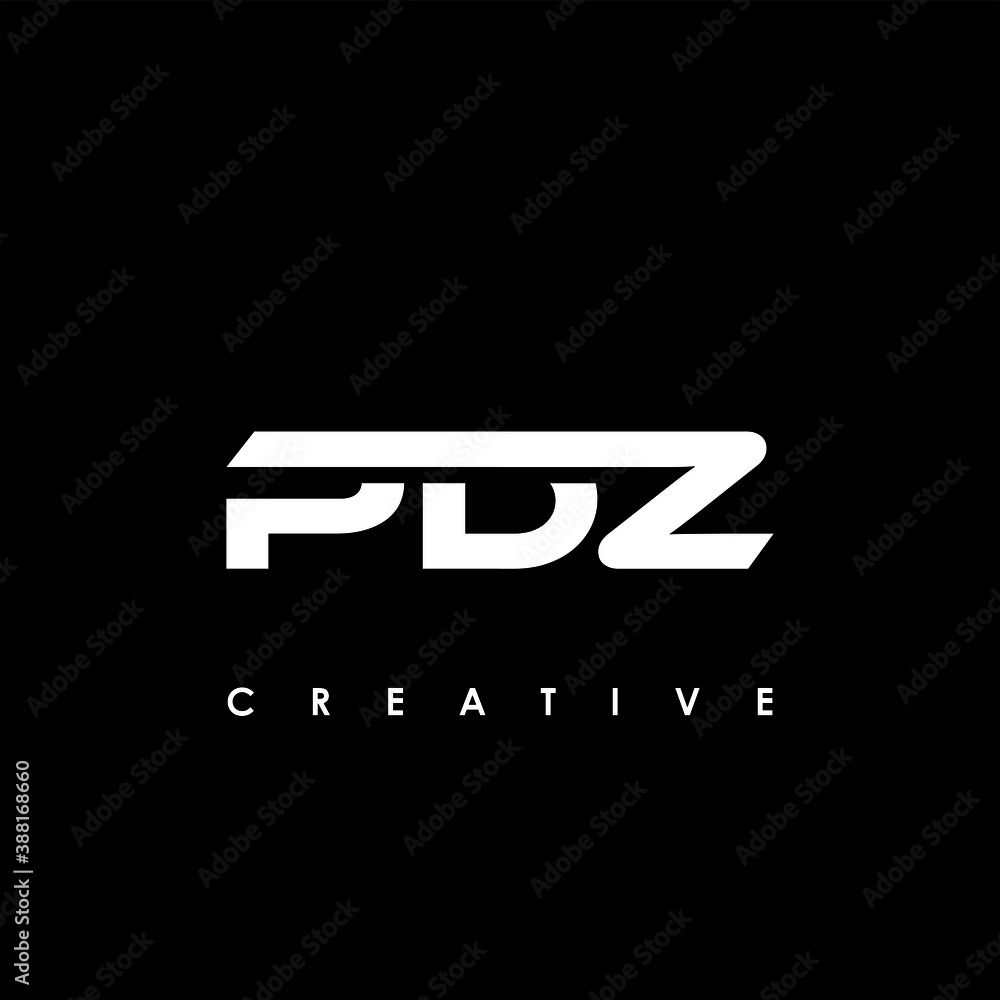 PDZ Letter Initial Logo Design Template Vector Illustration PDZ Letter Initial Logo Design Template Vector Illustration