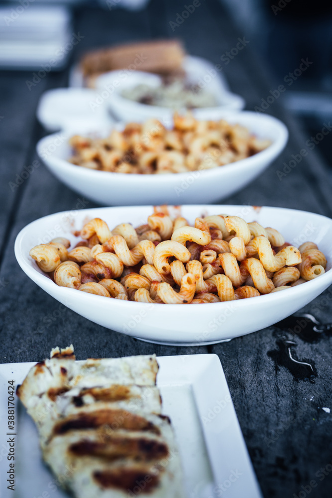 Goulash Macaroni with Grilled Chicken Goulash Macaroni with Grilled Chicken