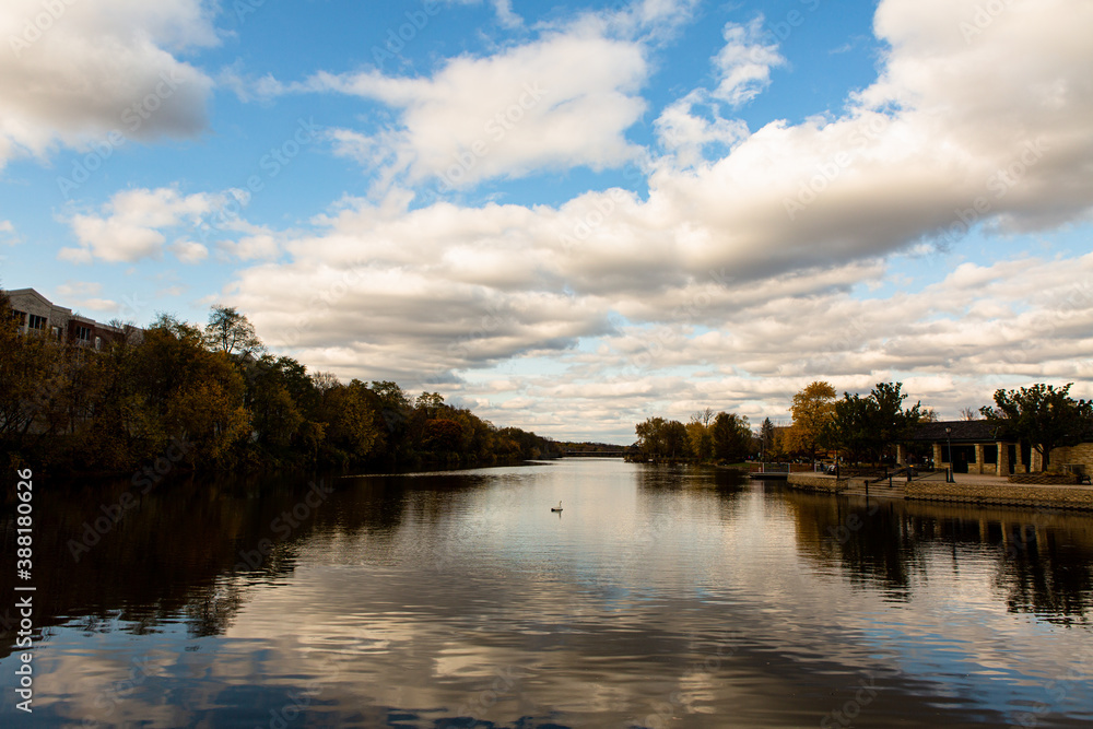 lake and sky lake and sky