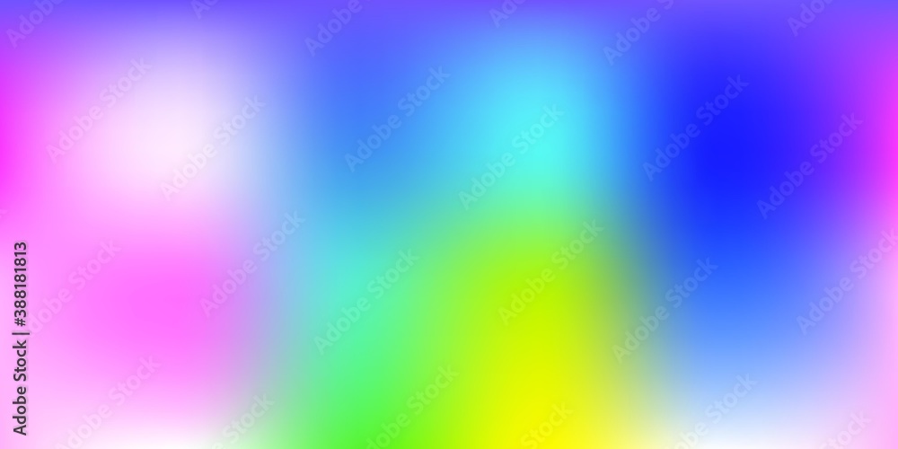 Light Multicolor vector blur pattern.