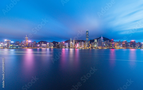 Hong Kong Cityscape at Dusk