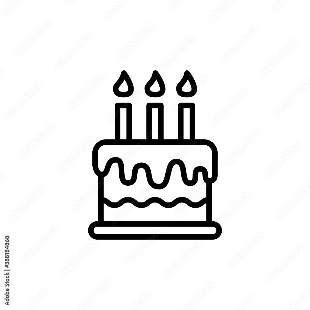 birth cake vector illustration design birth cake vector illustration design