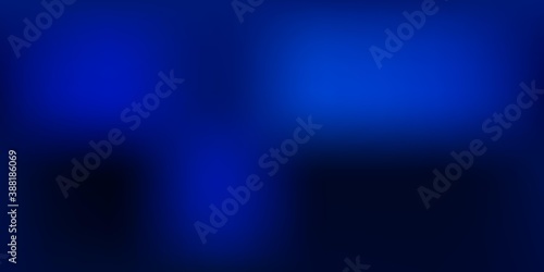 Dark BLUE vector blurred backdrop.