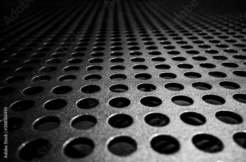 metal grid background