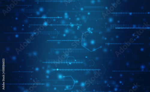 Internet binary data code computing or transmission process,Internet data transmission, Binary Code Background, Digital Abstract technology background