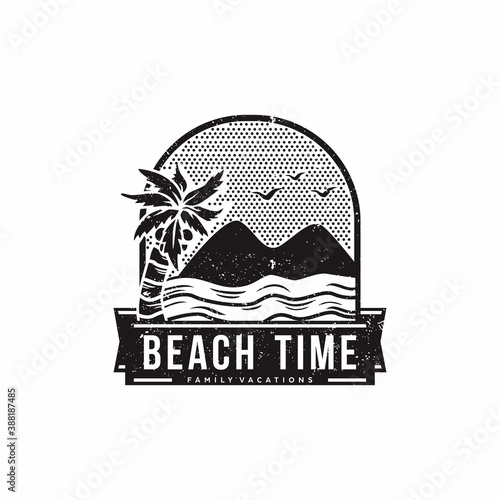 Beach Time Family Vacations Holiday Fun
