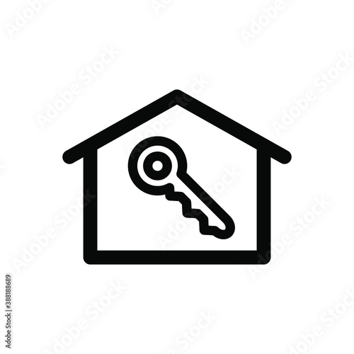 House with key icon