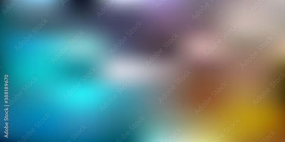 Obraz premium Light blue, yellow vector blurred backdrop.