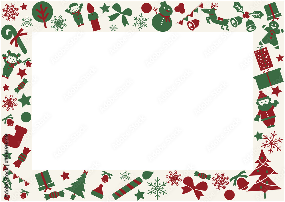 クリスマス背景素材
