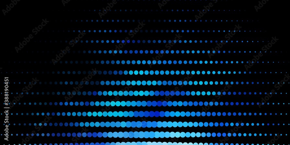Dark BLUE vector template with circles. Dark BLUE vector template with circles.
