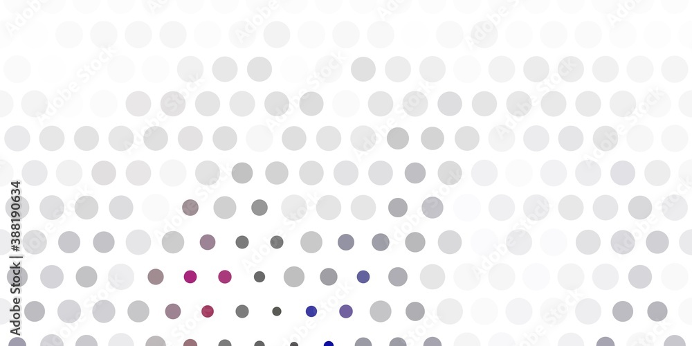 Light gray vector pattern with spheres.