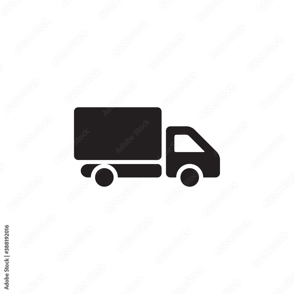 truck icon vector symbol template truck icon vector symbol template