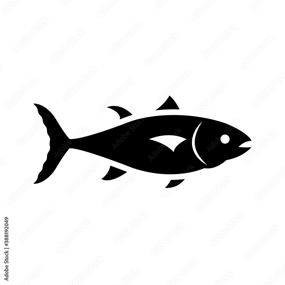 Obraz premium fish icon vector illustration design
