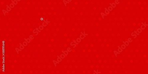 Dark orange vector template with flu signs.