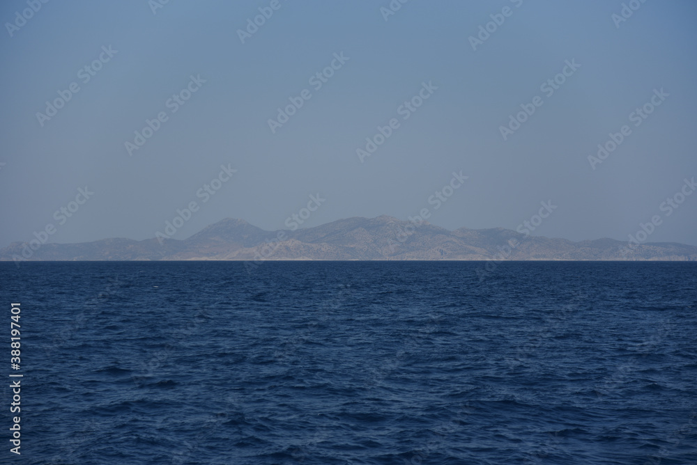 Mediterranean sea on a Sunny summer day