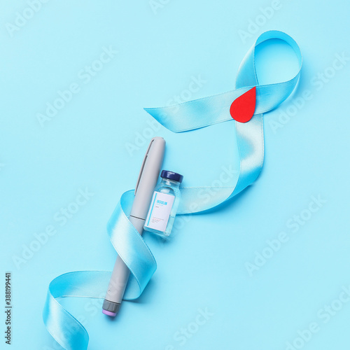 Awareness ribbon with insul...