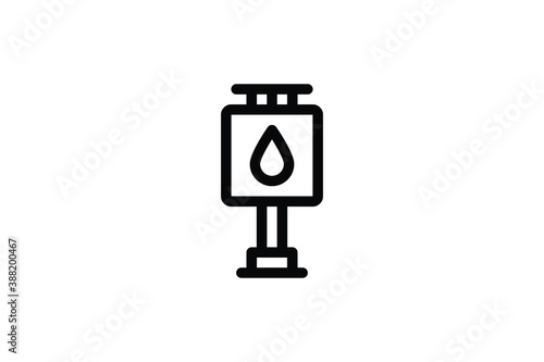Printing Outline Icon - Color Sign © MelindAgency