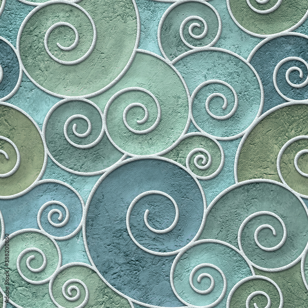 Swirl // plaster art // textured art agrohort.ipb.ac.id