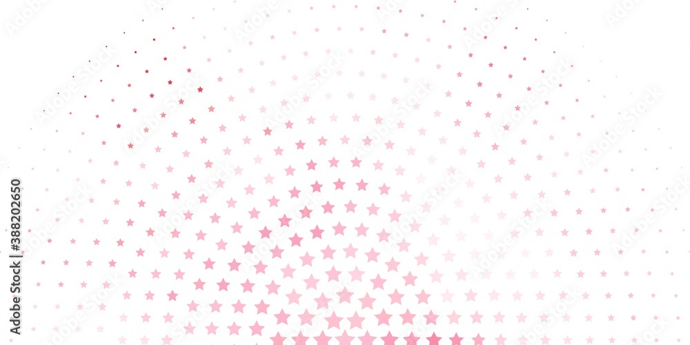 Light Red vector texture with beautiful stars. Light Red vector texture with beautiful stars.