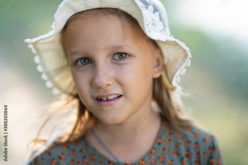 Girl six years old Girl six years old