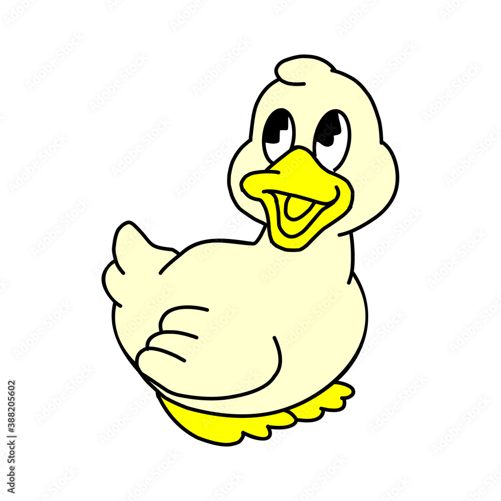duck icon isolated on white background from promotional gifts collection duck icon isolated on white background from promotional gifts collection
