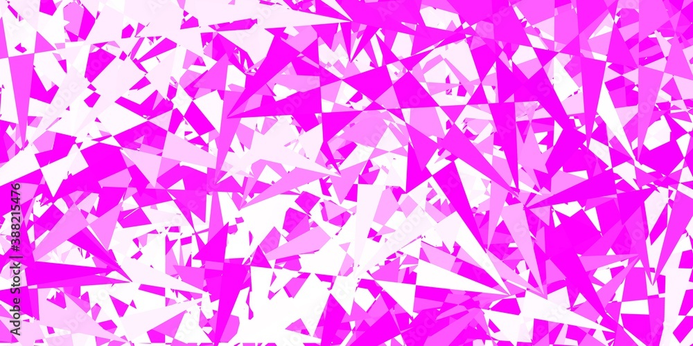 Light pink vector pattern with polygonal shapes. Light pink vector pattern with polygonal shapes.