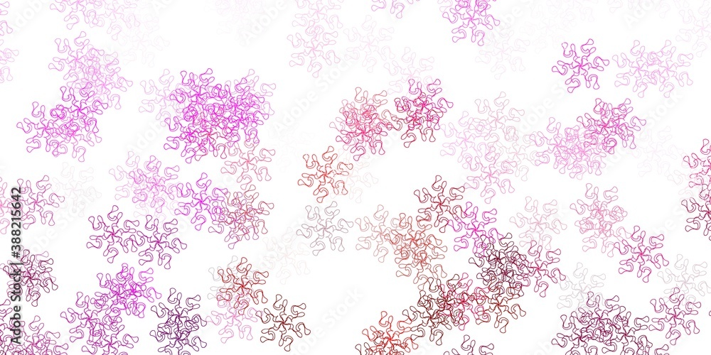 Light pink vector natural backdrop with flowers. Light pink vector natural backdrop with flowers.