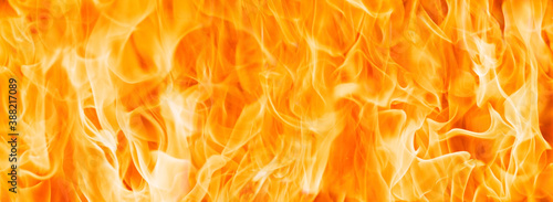 Fire flame background. Burning fire flame abstract texture for banner background