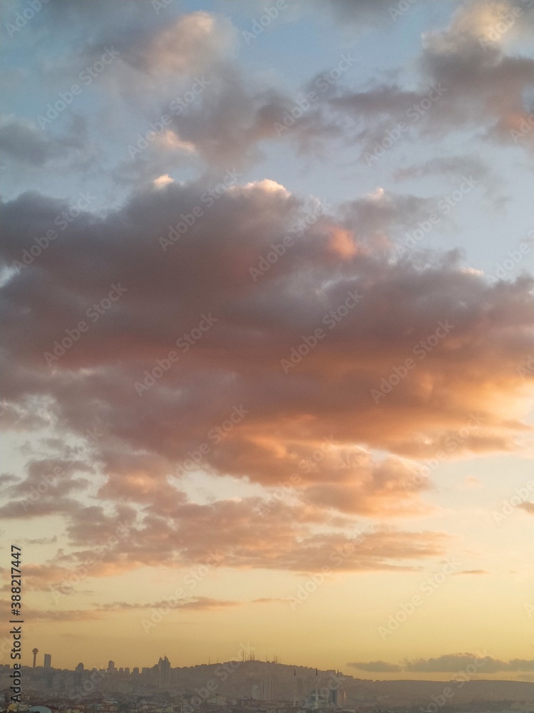 sunset in the sky sunset in the sky