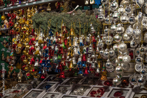 Christmas market in Munich, Bavaria, Germany, Europe