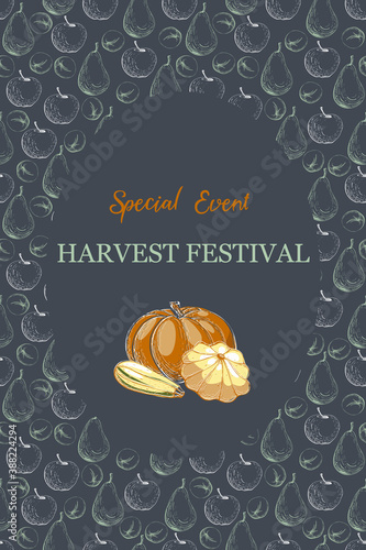Harvest Festival Card