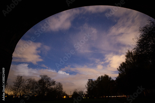 The archway under the stars 