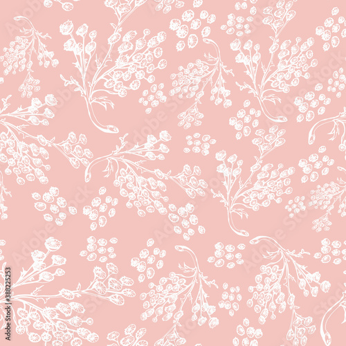 Wildflower Seamless Pattern