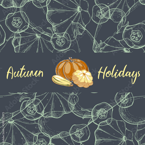 Autumn Holiday Card