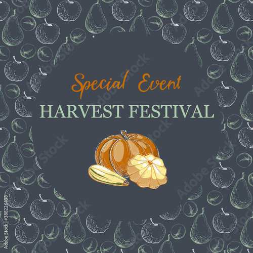 Harvest Festival Card