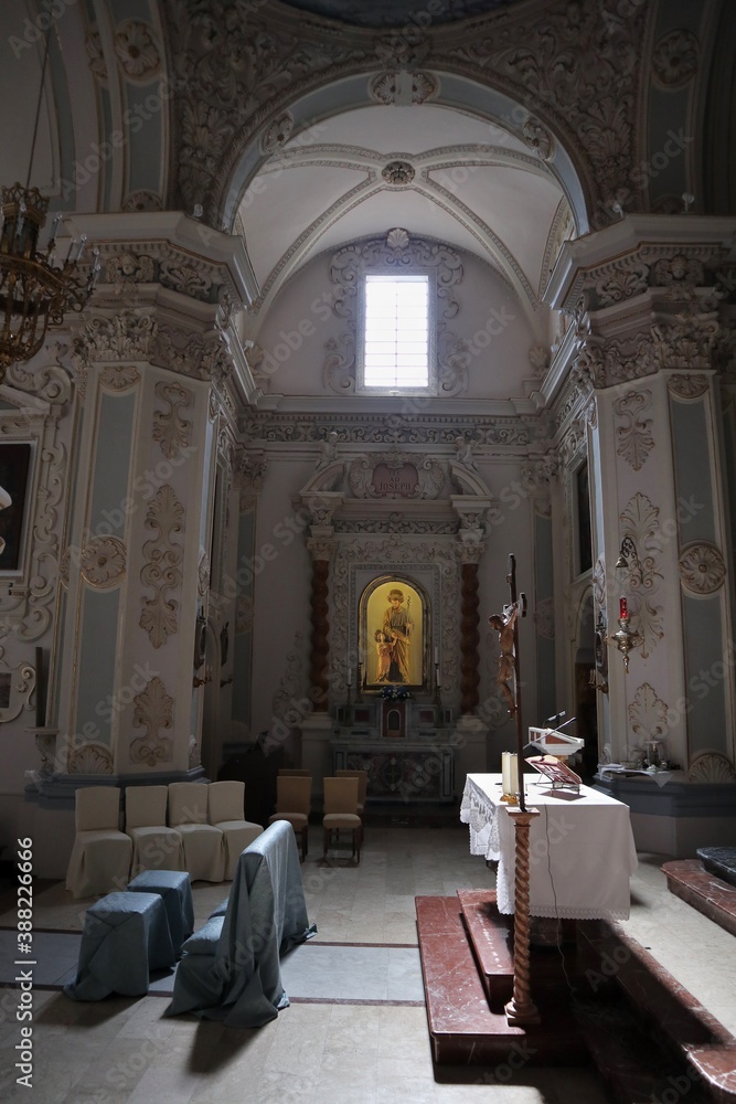Taormina - Transetto della Chiesa di San Giuseppe