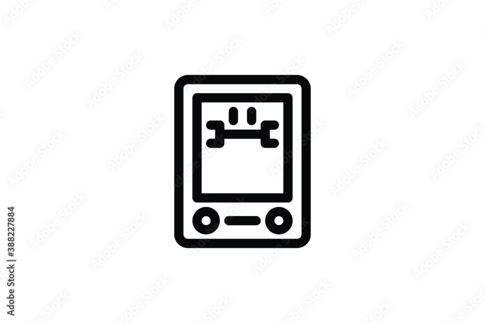 Printing Outline Icon - 3D Printing Printing Outline Icon - 3D Printing