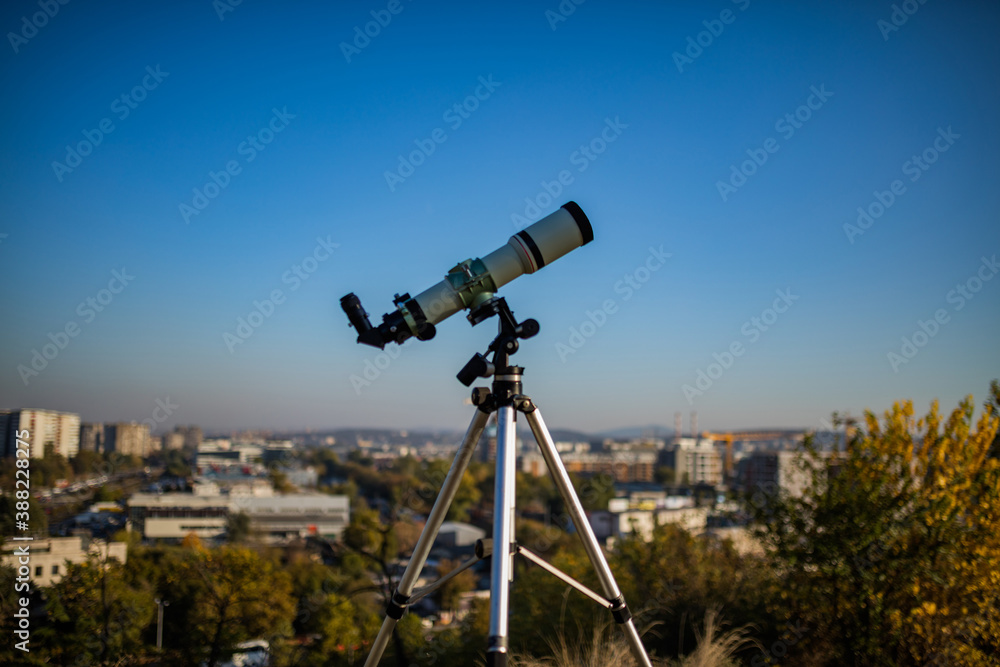 Telescope for observing the universe - astronomy and astrology. Telescope for observing the universe - astronomy and astrology.