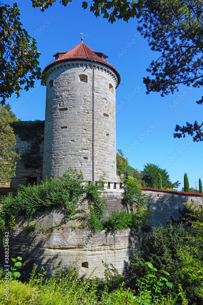 Gallerturm im Stadtgarten von Überlingen Gallerturm im Stadtgarten von Überlingen