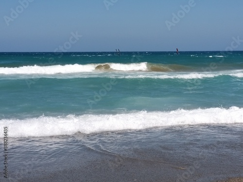 wave on the beach