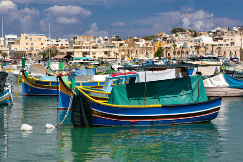Marsaskala  coastal fisherman  s town in Malta.