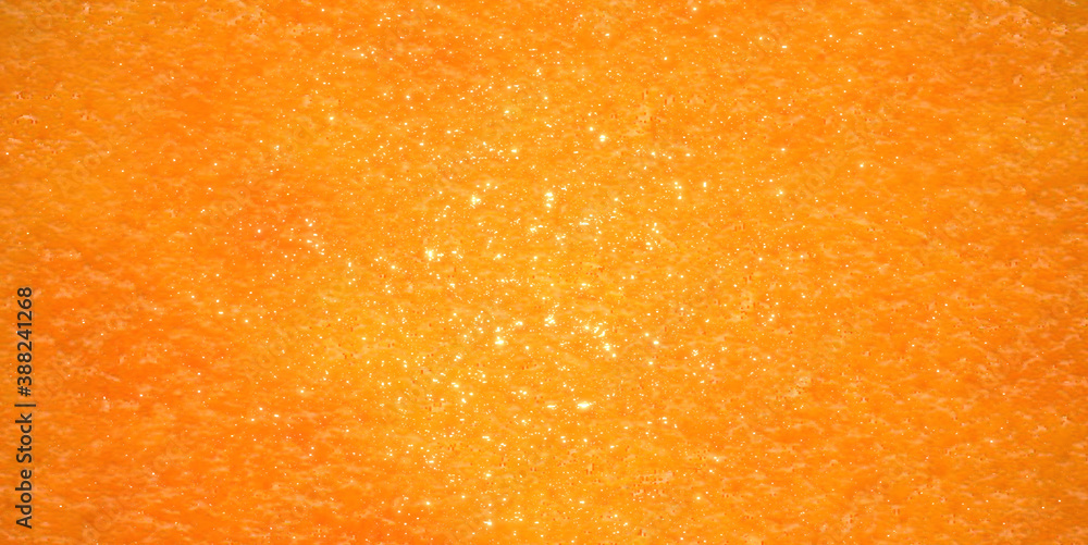 Shiny Orange Peel. Sunny Background. 3D Rendering. Shiny Orange Peel. Sunny Background. 3D Rendering.