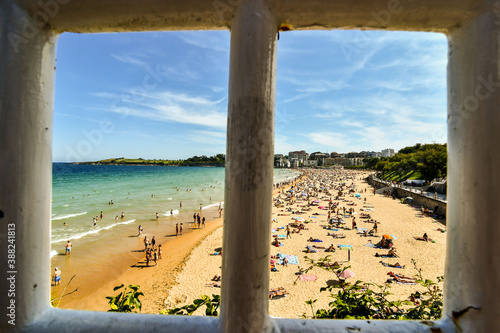 view of the city, in Santander, Cantabria, spain europe photo