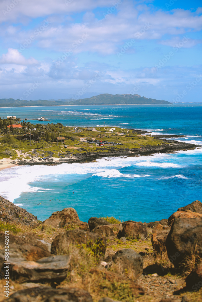 East Honolulu coast, Makapuu lookout, Oahu, Hawaii East Honolulu coast, Makapuu lookout, Oahu, Hawaii