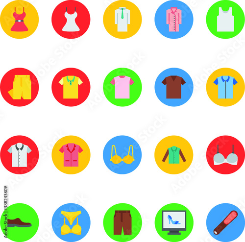 
Fashion Vector Icons 
